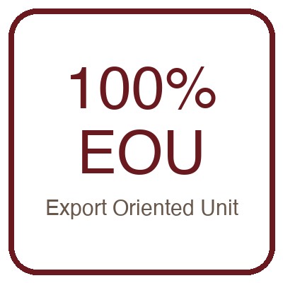 100% EOU certification mark