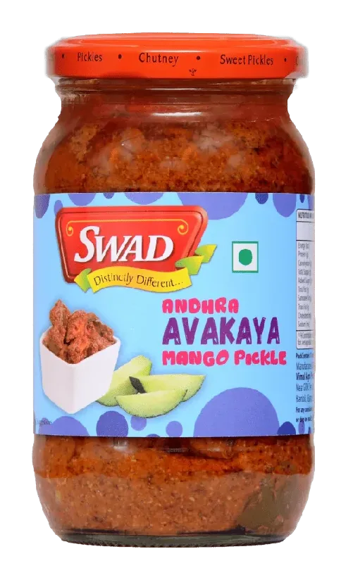 SWAD Andhra Avakaya Mango Pickle Verpackung