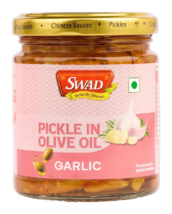 SWAD Garlic Pickle (Olive Oil) Verpackung