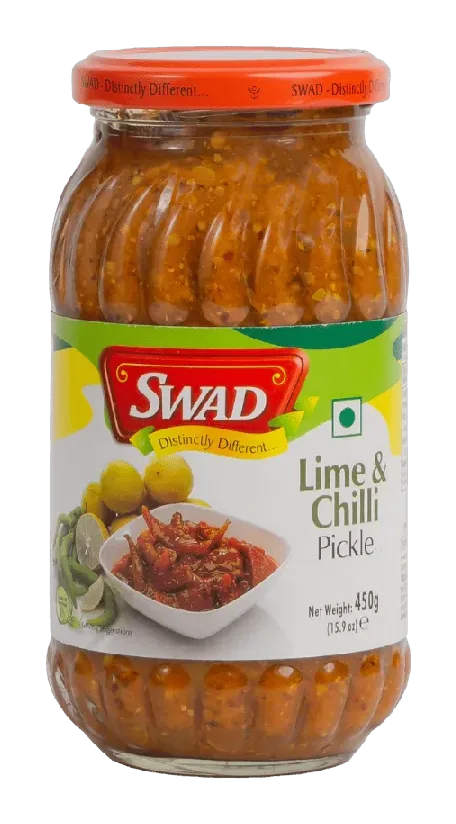 SWAD Lime & Chilli Pickle Verpackung