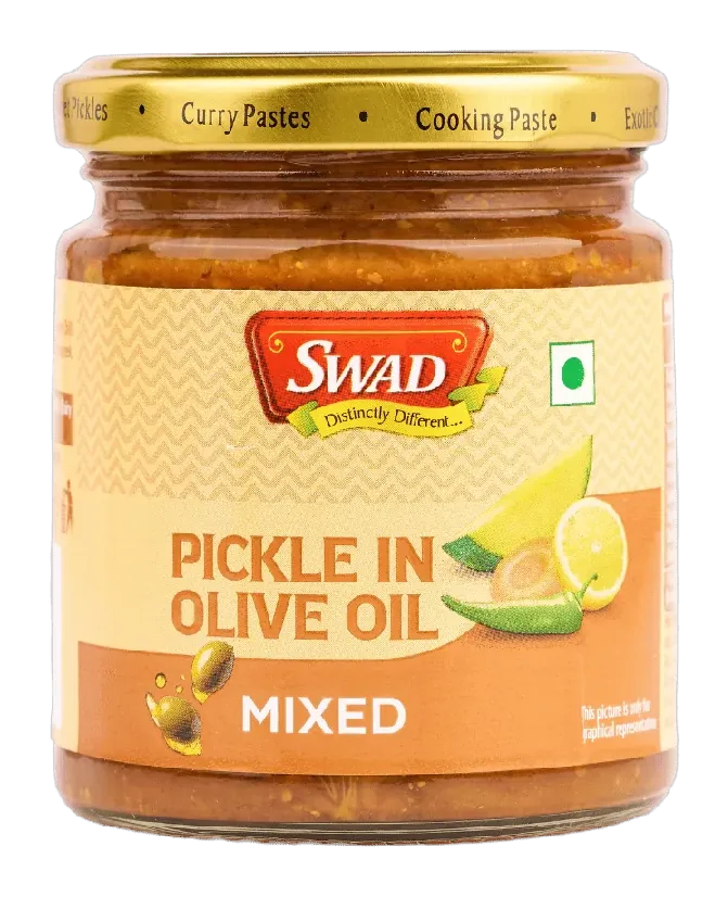 SWAD Mixed Pickle (Olive Oil) Verpackung