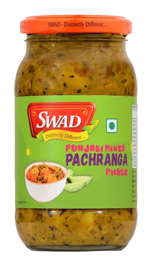 SWAD Punjabi Mixed Pachranga Pickle Verpackung