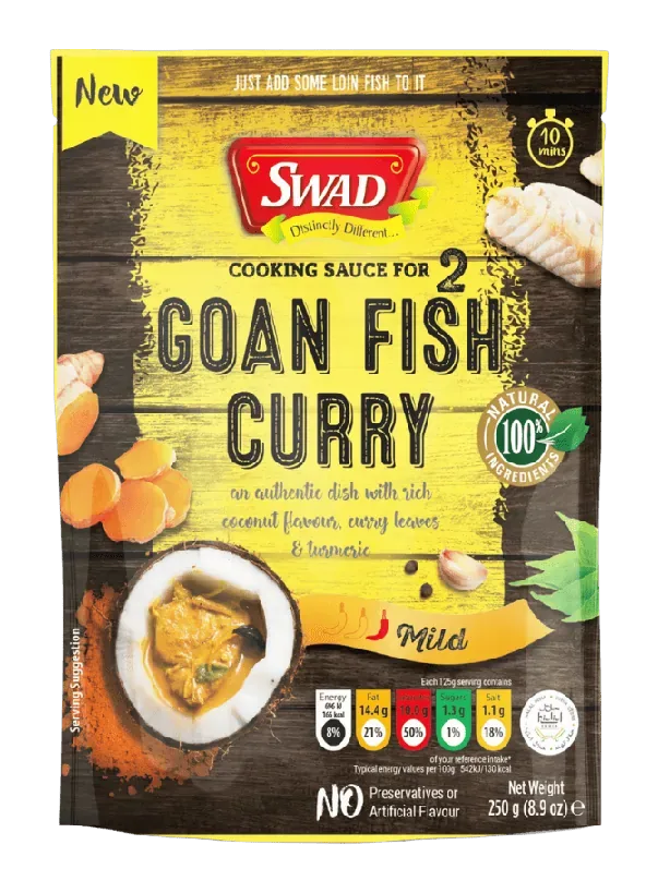 SWAD Goan Curry Cooking Sauce — retail pack