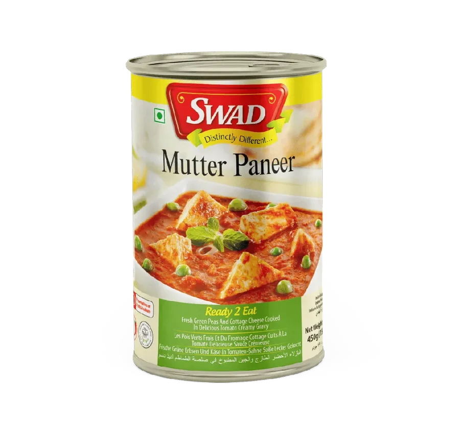 SWAD Mutter Paneer — Handelsgebinde