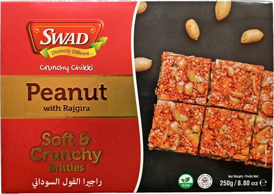 SWAD Peanut with Rajgira Brittle Verpackung