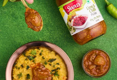 Achari Paneer Tikka made with SWAD