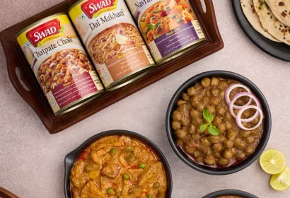 From Can to Comfort in Minutes made with SWAD