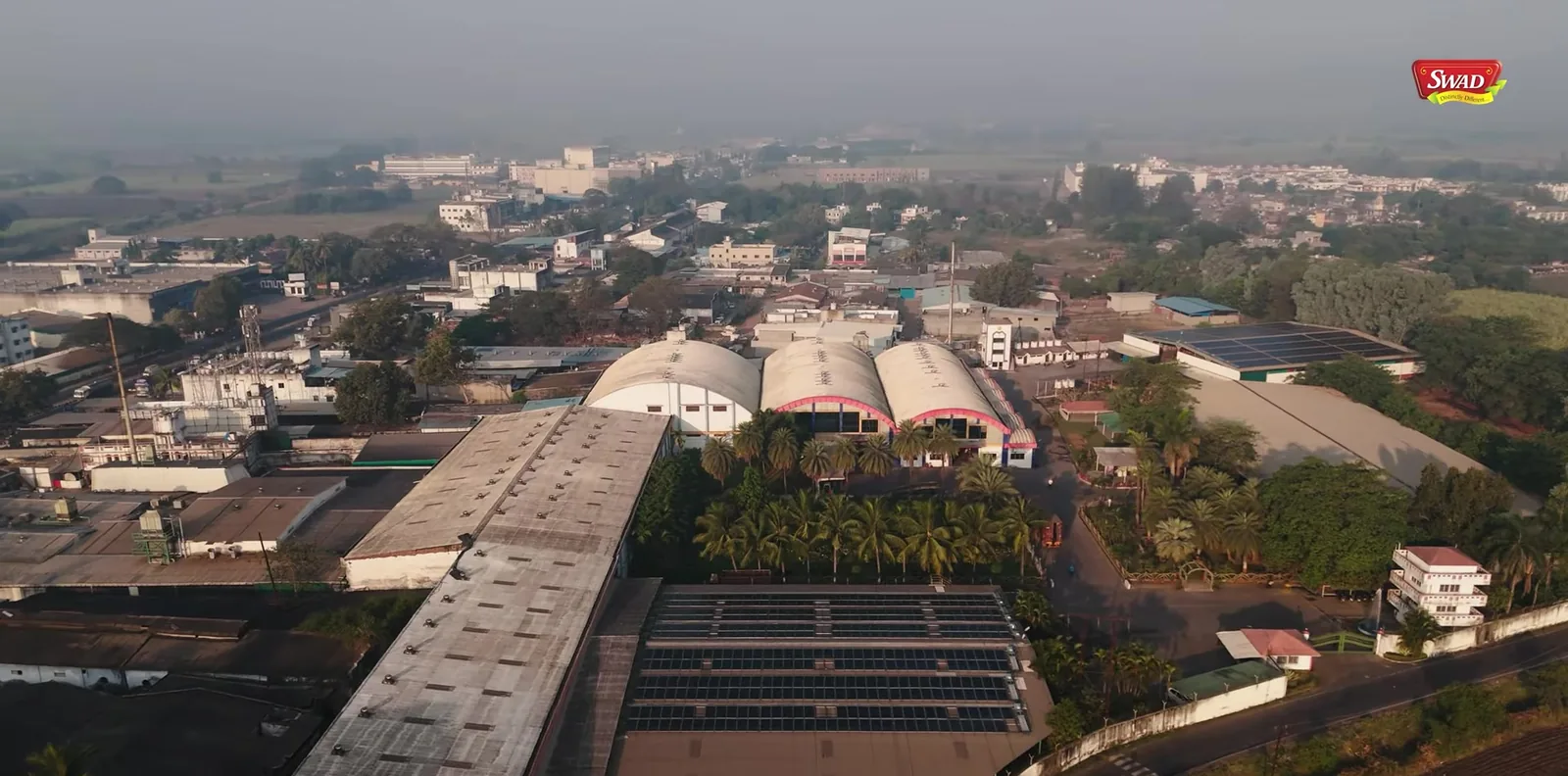 L'usine de production Vimal Agro à Bardoli, Gujarat