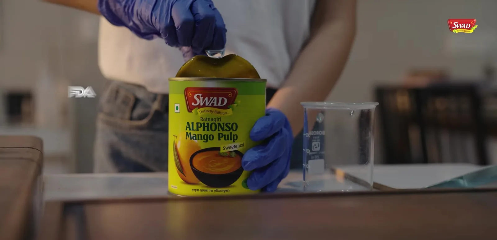 Un échantillon de lot analysé dans notre laboratoire qualité interne